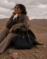 YARI Structured Tote Bag – Noir