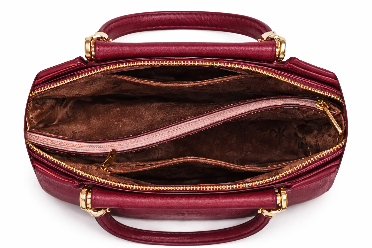 Crimson Grace Luxe Structured Satchel