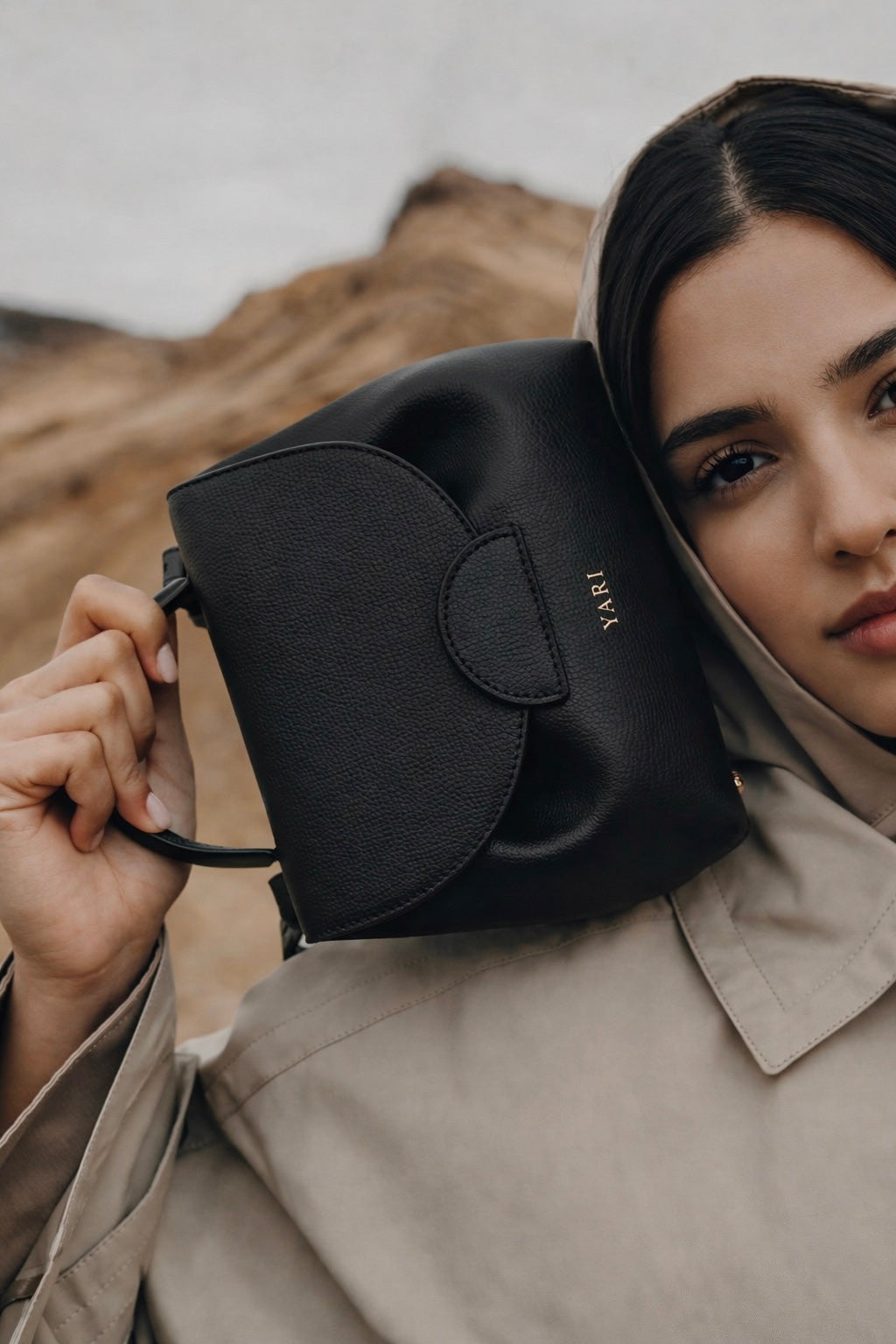 Midnight Luxe Mini Leather Top Handle Crossbody Bag in Black with Structured Silhouette for Elegant Everyday and Travel Style