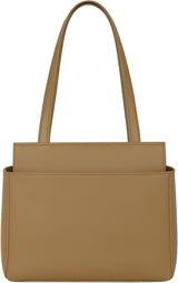 Brown Pu Tote Bag For Women