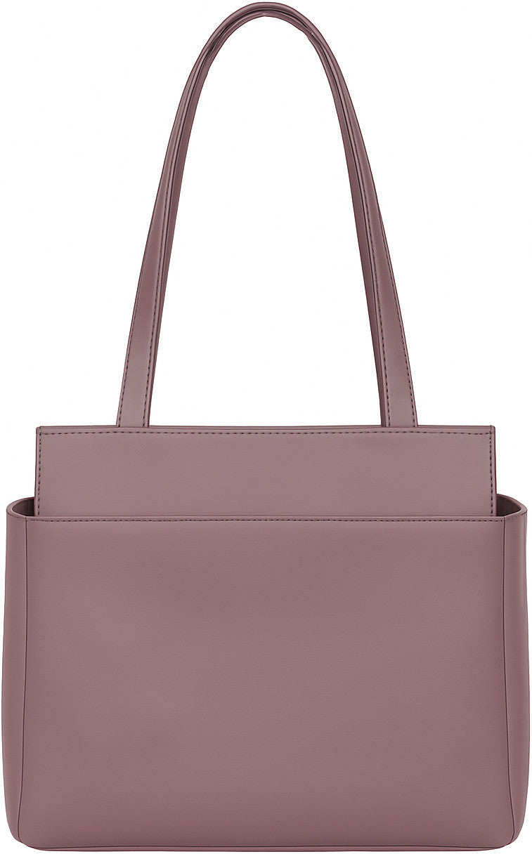 Antique Pink Pu Tote Bag For Women