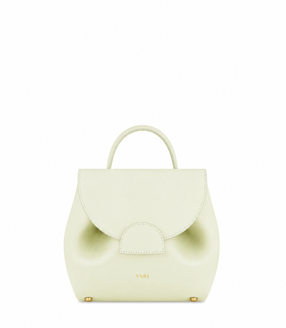 YARI Mini Top-Handle Bag — Pistachio