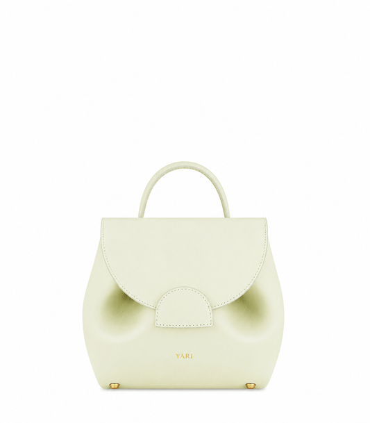 YARI Mini Top-Handle Bag — Pistachio