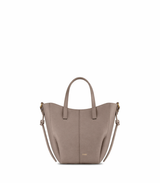 Structured Top Handle Crossbody Purse with Adjustable Shoulder Strap, Gold Hardware & Chic Everyday Designer Handbag
