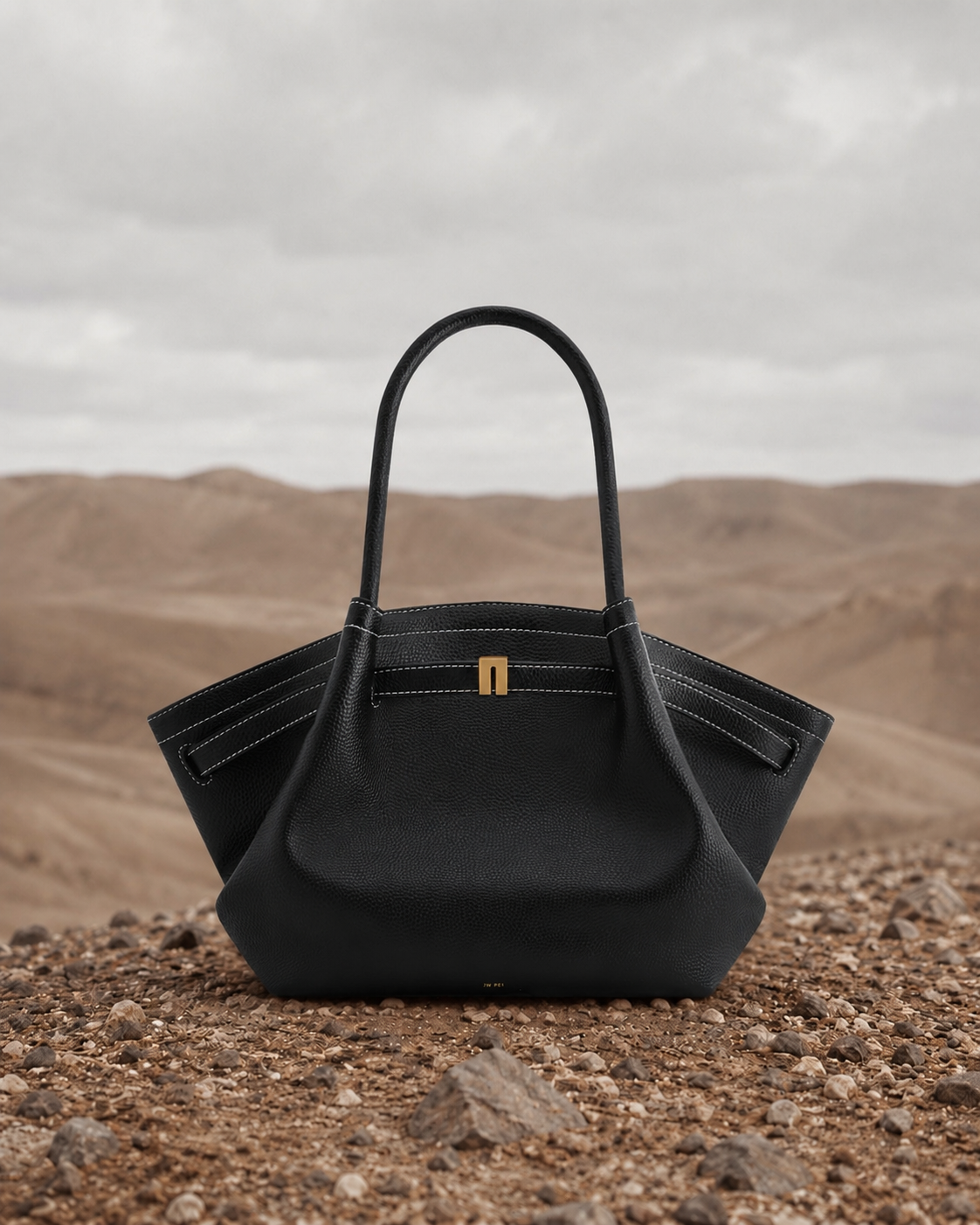 YARI Structured Tote Bag – Noir