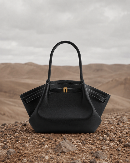 YARI Structured Tote Bag – Noir