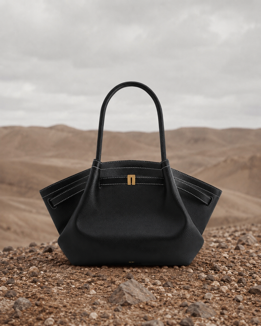 YARI Structured Tote Bag – Noir