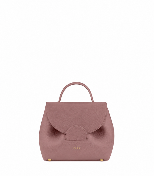 YARI Mini Top-Handle Bag — Rose