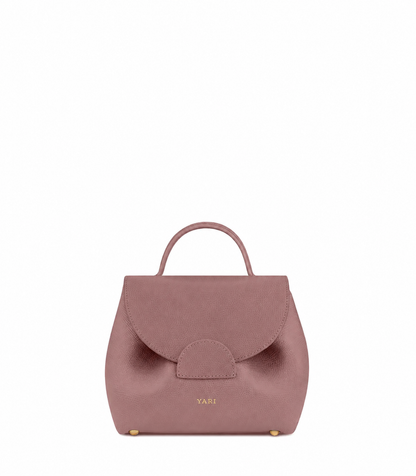 YARI Mini Top-Handle Bag — Rose