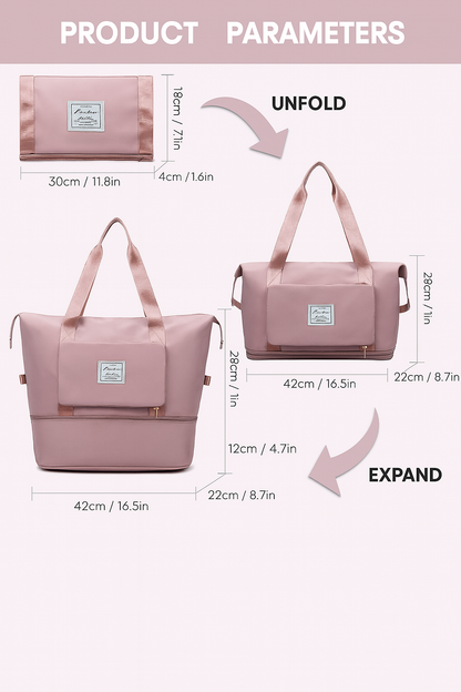 Maroon Premium Travel Bag For Women