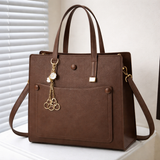 Amara Chestnut Charm Structured Tote
