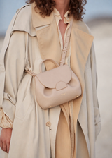 YARI Mini Top-Handle Bag — Blush