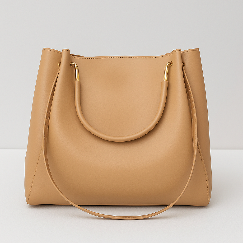 Elegant Faux Leather Hobo Handbag for Women – Premium Shoulder & Hand Carry Bag