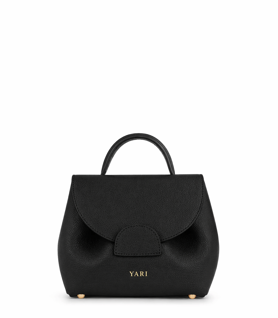 Midnight Luxe Mini Leather Top Handle Crossbody Bag in Black with Structured Silhouette for Elegant Everyday and Travel Style