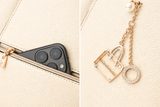 Ivory Aura Luxe Structured Satchel
