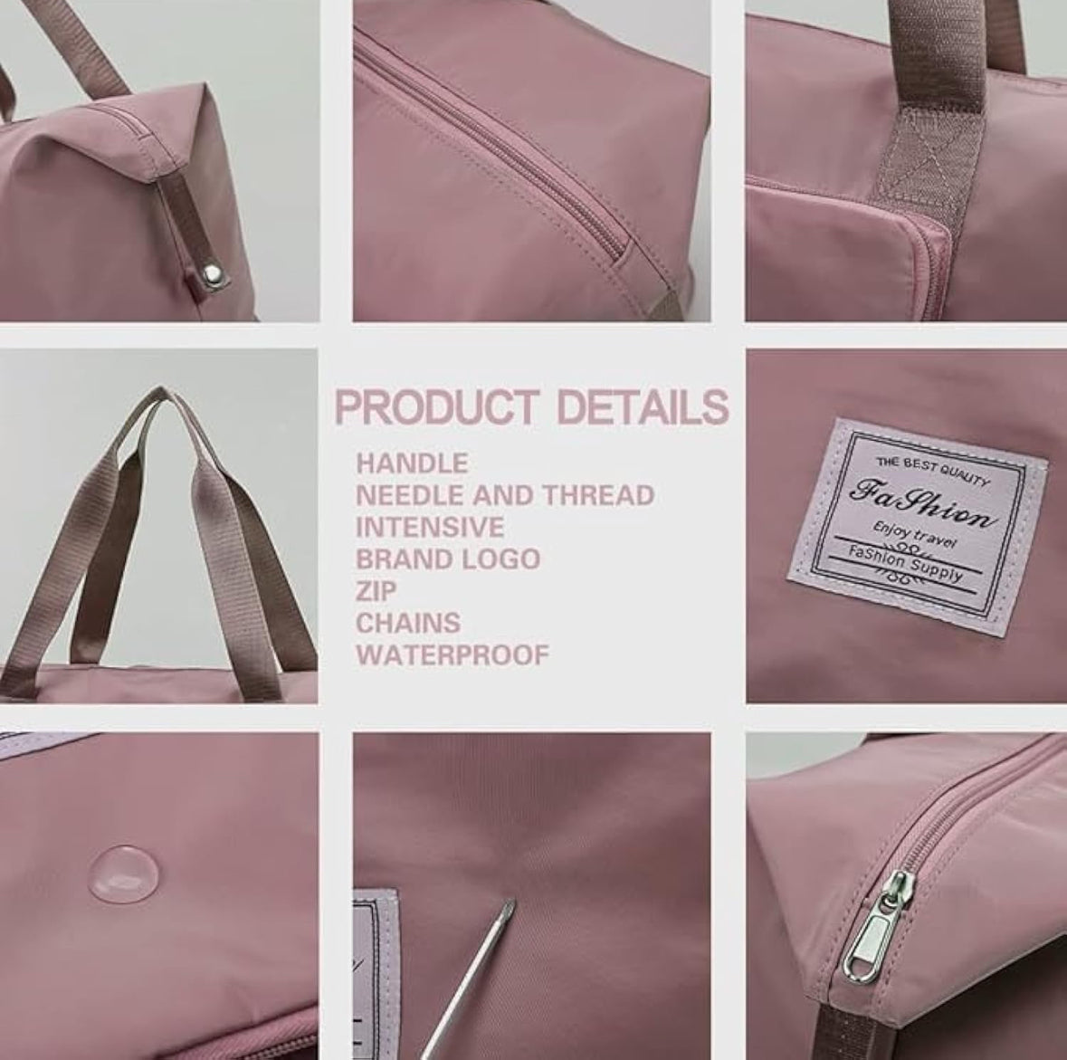 Maroon Premium Travel Bag For Women