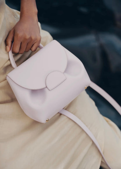 YARI Mini Top-Handle Bag — Lavender