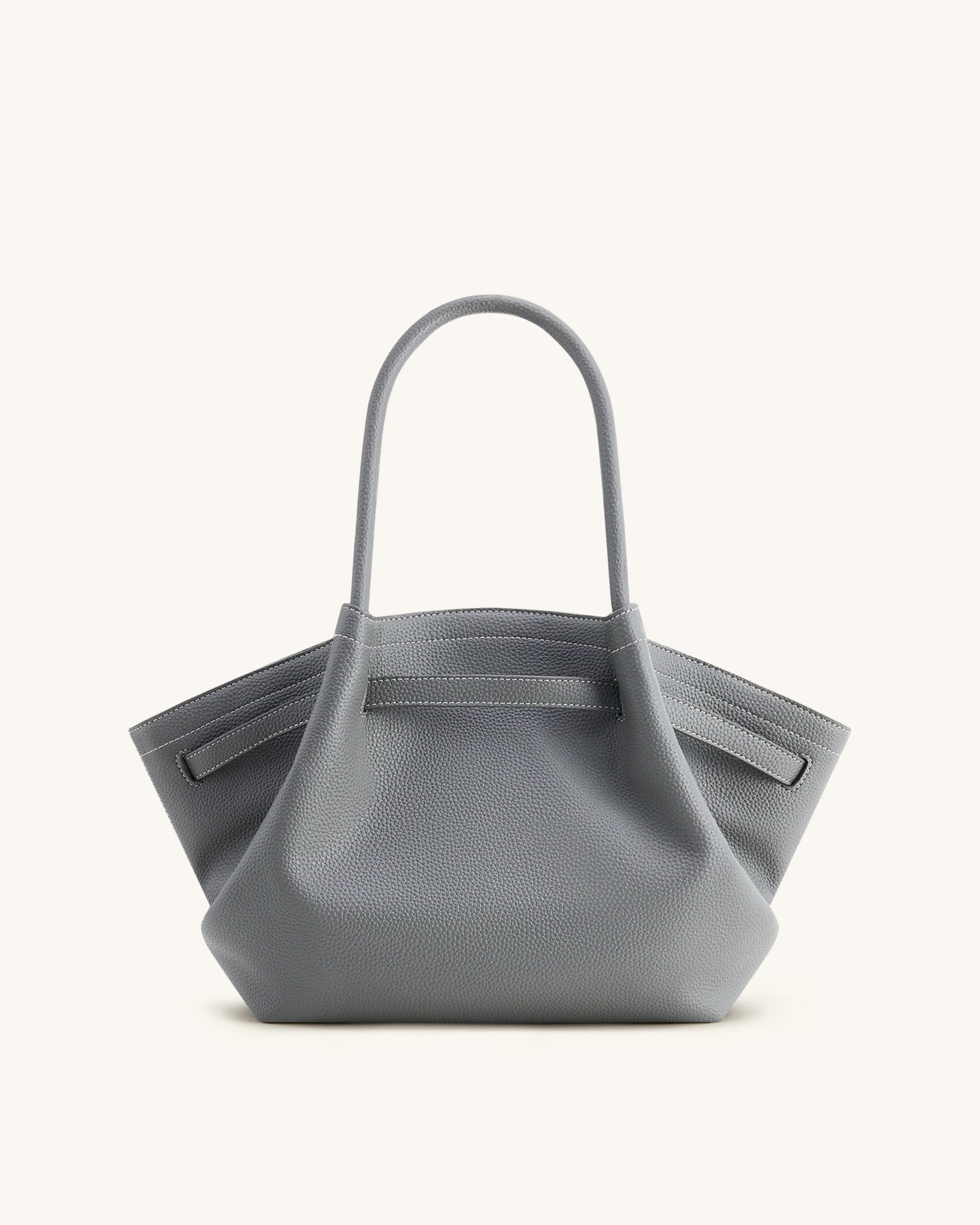 YARI Structured Tote Bag – Slate Grey