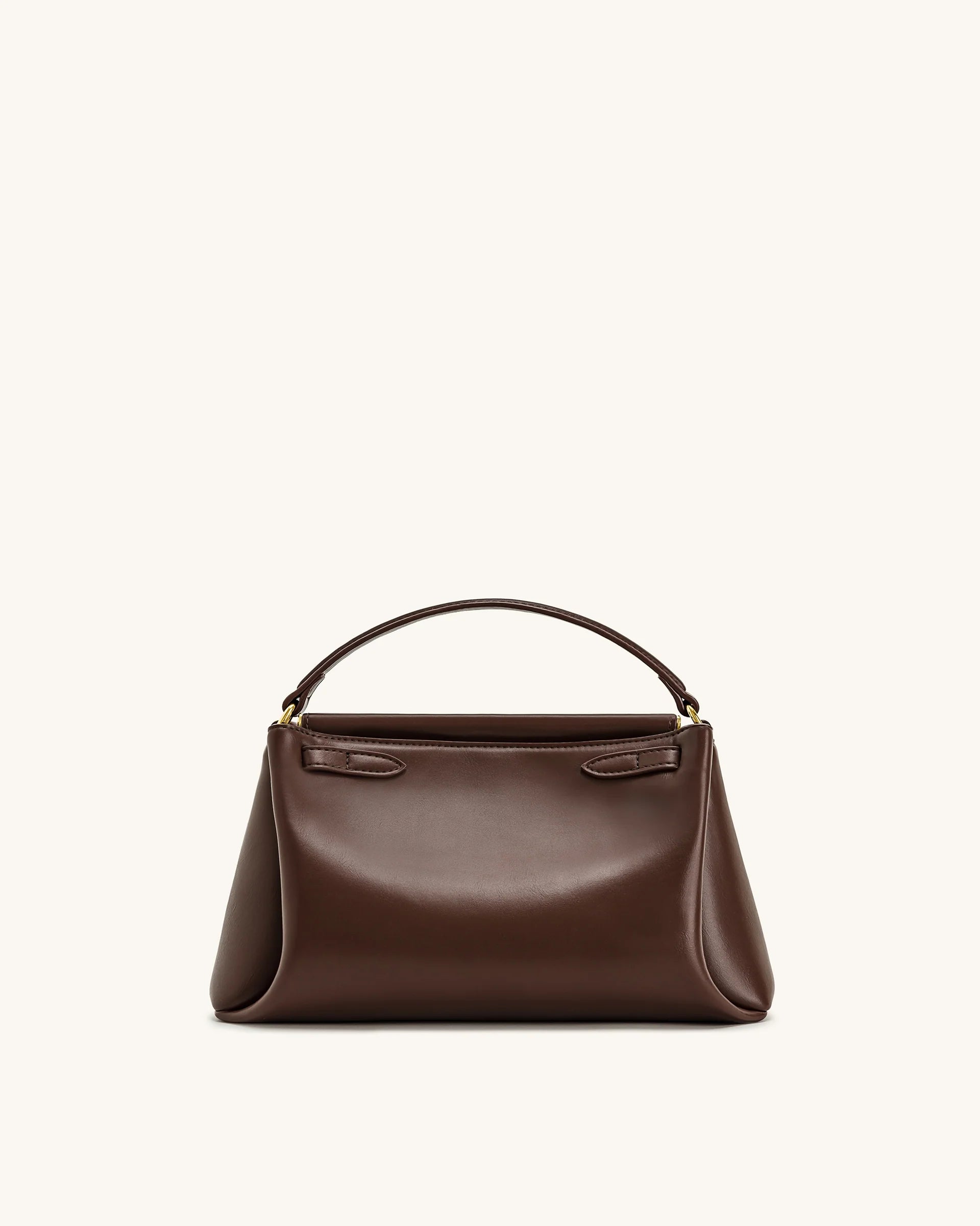 YARI Classic Top-Handle Bag – Chocolate Brown