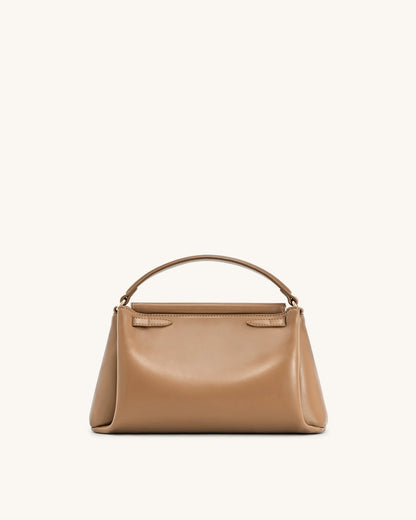 YARI Classic Top-Handle Bag – Camel
