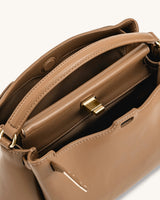 YARI Classic Top-Handle Bag – Camel