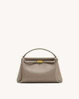 YARI Mini Top-Handle Bag – Taupe
