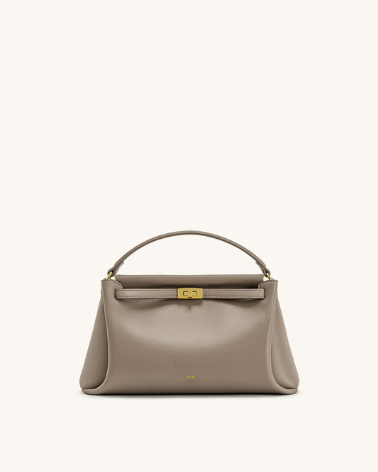 YARI Mini Top-Handle Bag – Taupe