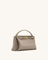 YARI Mini Top-Handle Bag – Taupe