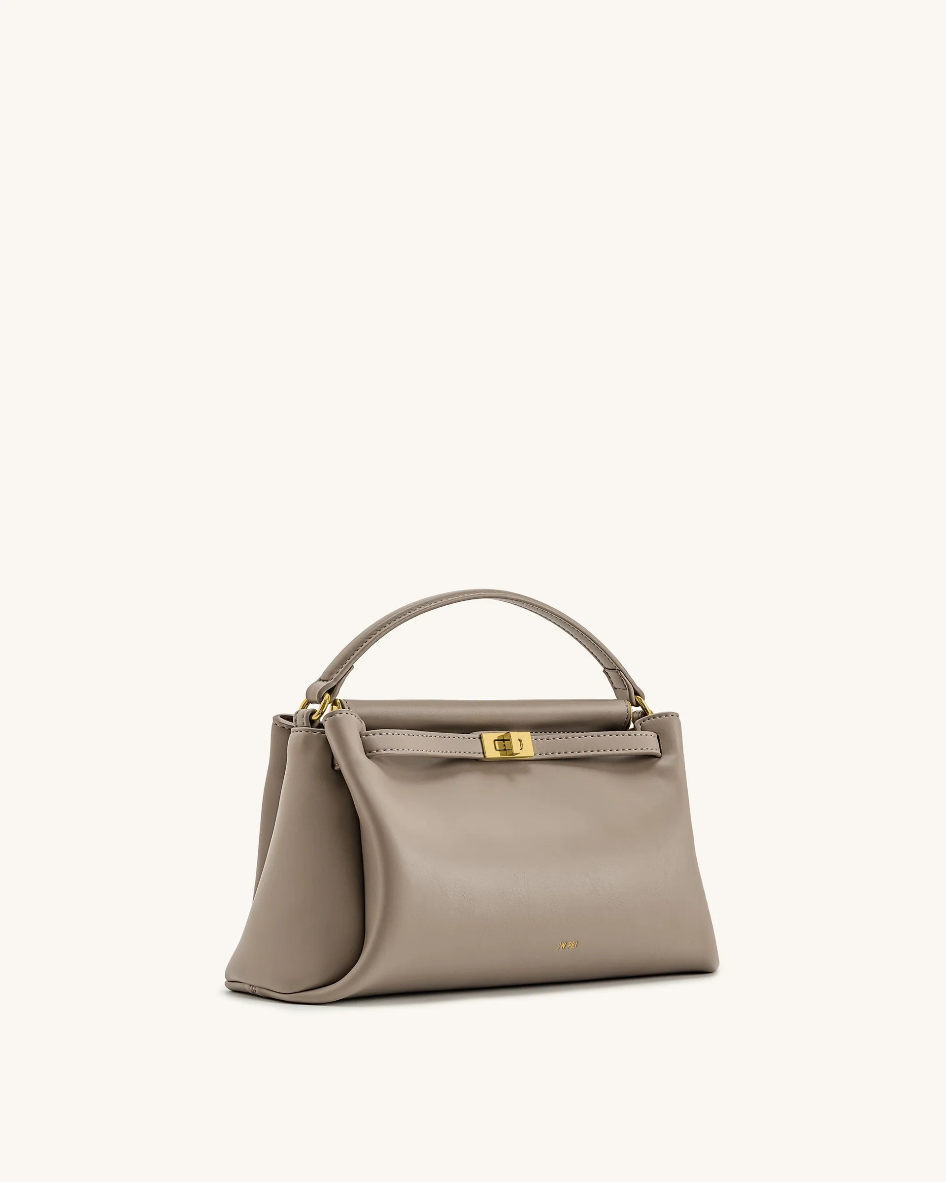 YARI Mini Top-Handle Bag – Taupe