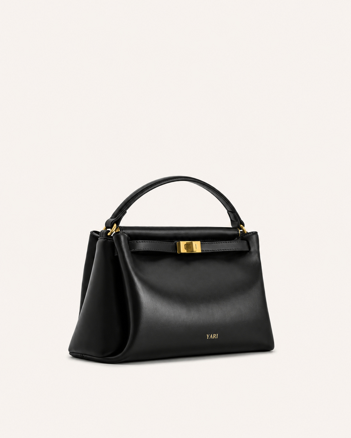 YARI Classic Top-Handle Bag – Black
