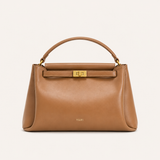 YARI Classic Top-Handle Bag – Camel