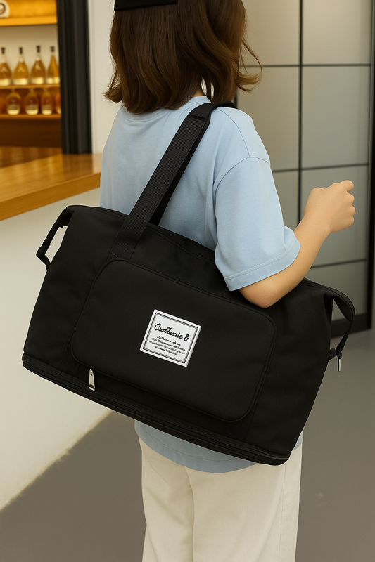Black Premium Travel Bag For Women
