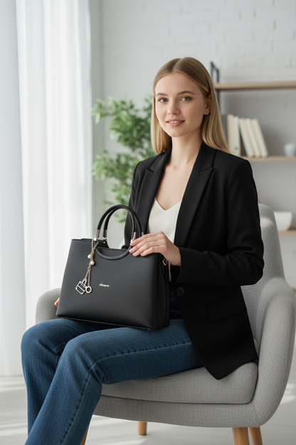 YARI Elegance Charm Top-Handle Satchel