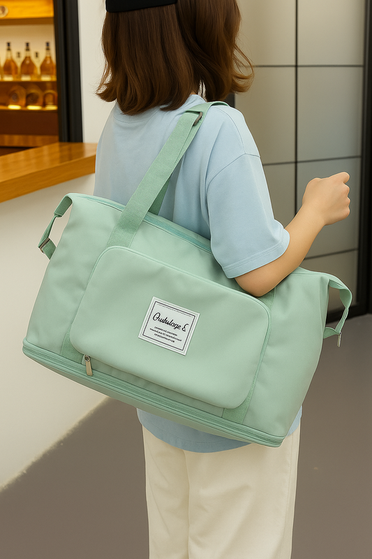 Mint Green Premium Travel Bag For Women