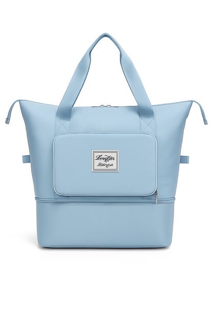 Slate Blue Premium Travel Bag For Women
