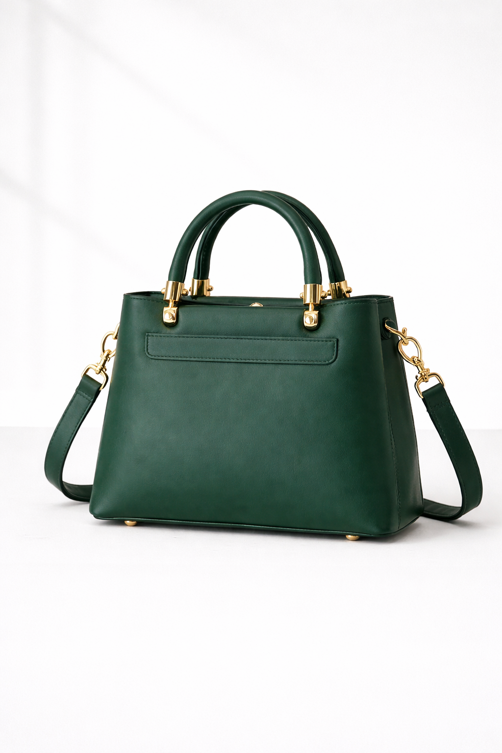 YARI Emerald Grace Structured Handbag